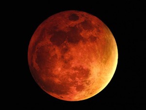 Blood moon NASA photo